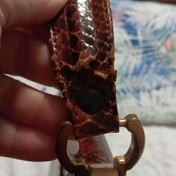Vintage Python Purse - Picture 8 of 9
